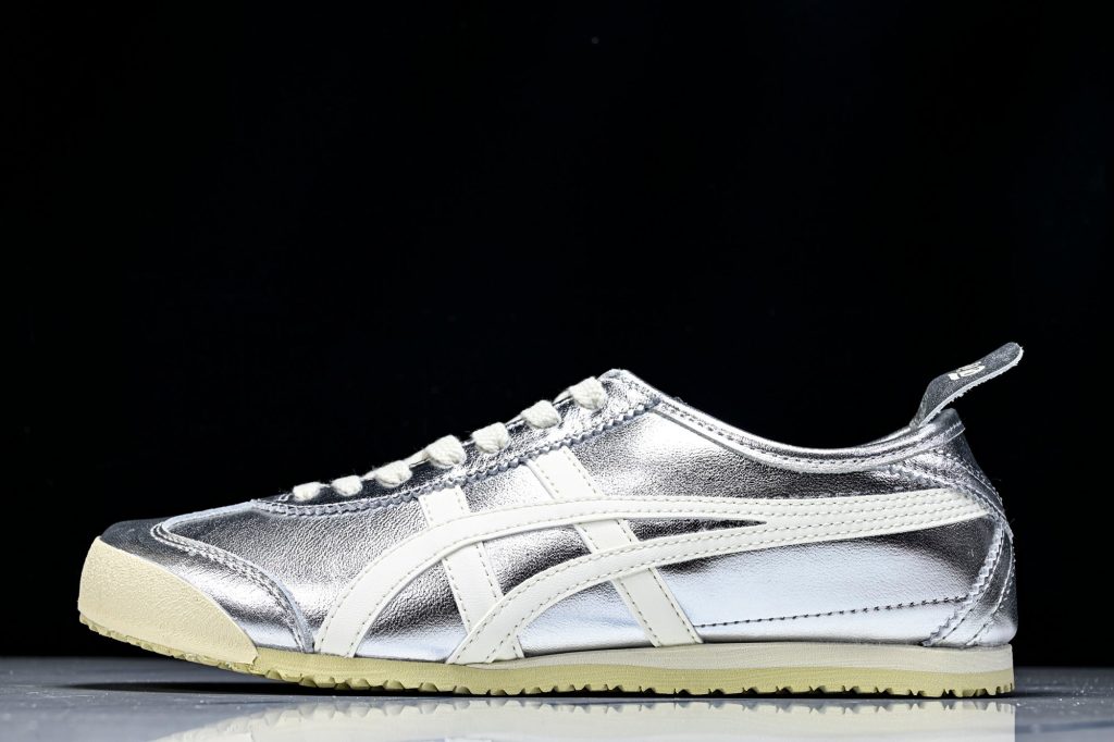 Onitsuka Tiger Mexico 66 Plata Metalizado / Blanco