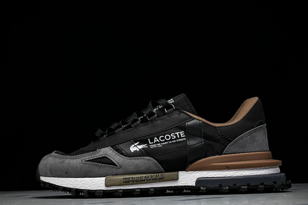 Lacoste Elite Active Negro / Gris / Marrón