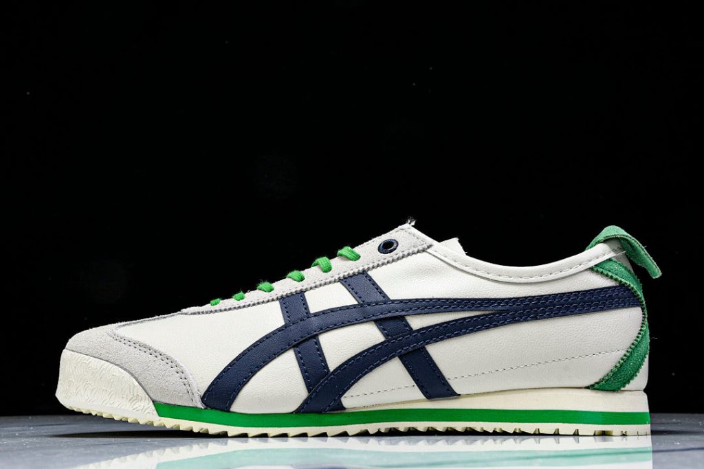 Onitsuka Tiger Mexico 66 SD Blanco Roto / Azul Marino / Verde