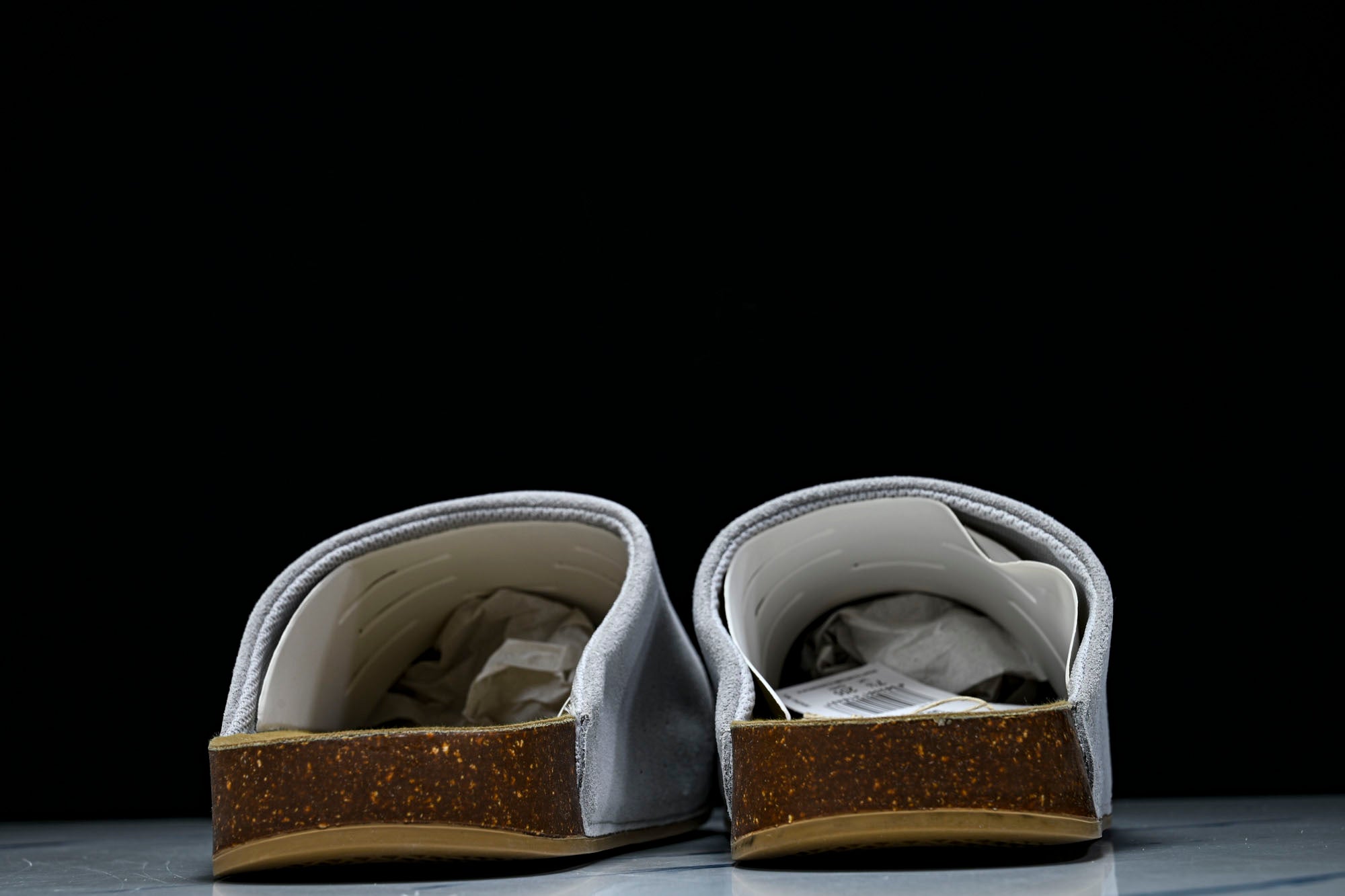 adidas Adimule Superstar de Ante Gris Claro / Blanco Roto - Imagen 5