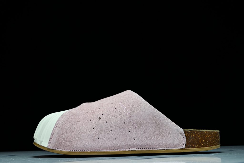 adidas Adimule Superstar de Ante Rosa Claro / Blanco Roto