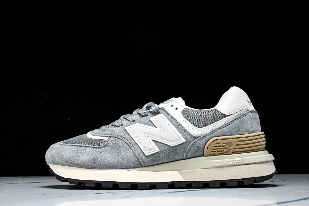 NB 574 Gris / Blanco / Beige
