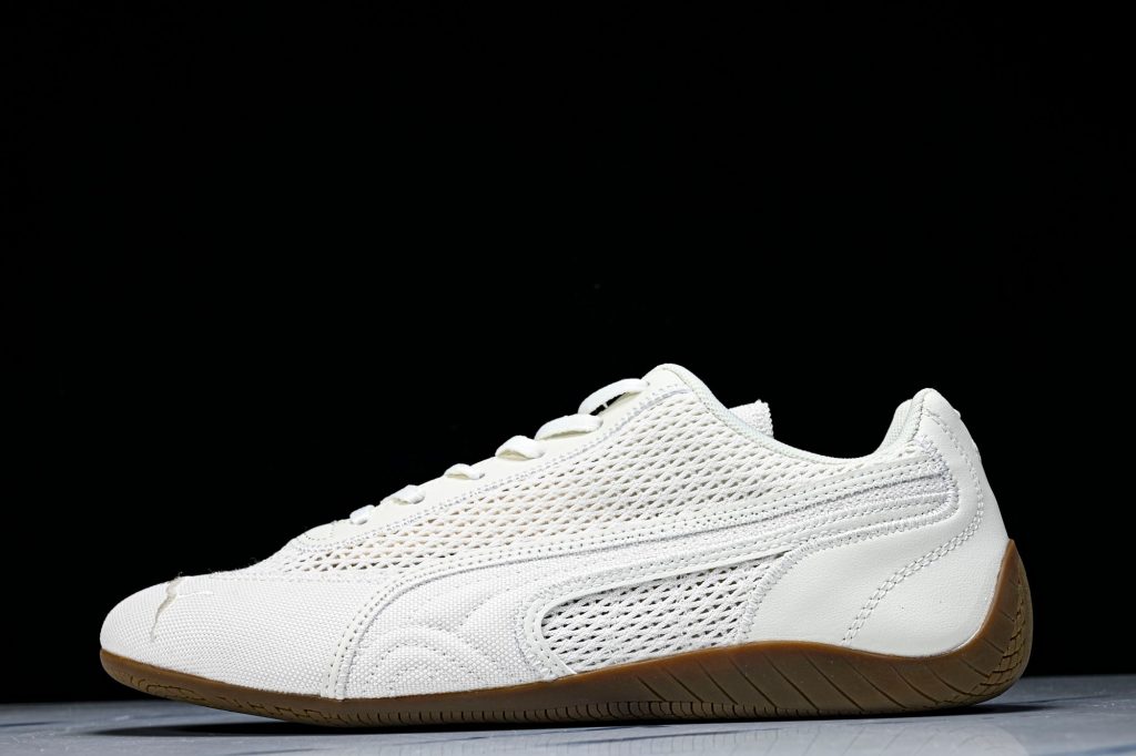 Puma Speedcat Aéré Blanco Marfil / Marrón