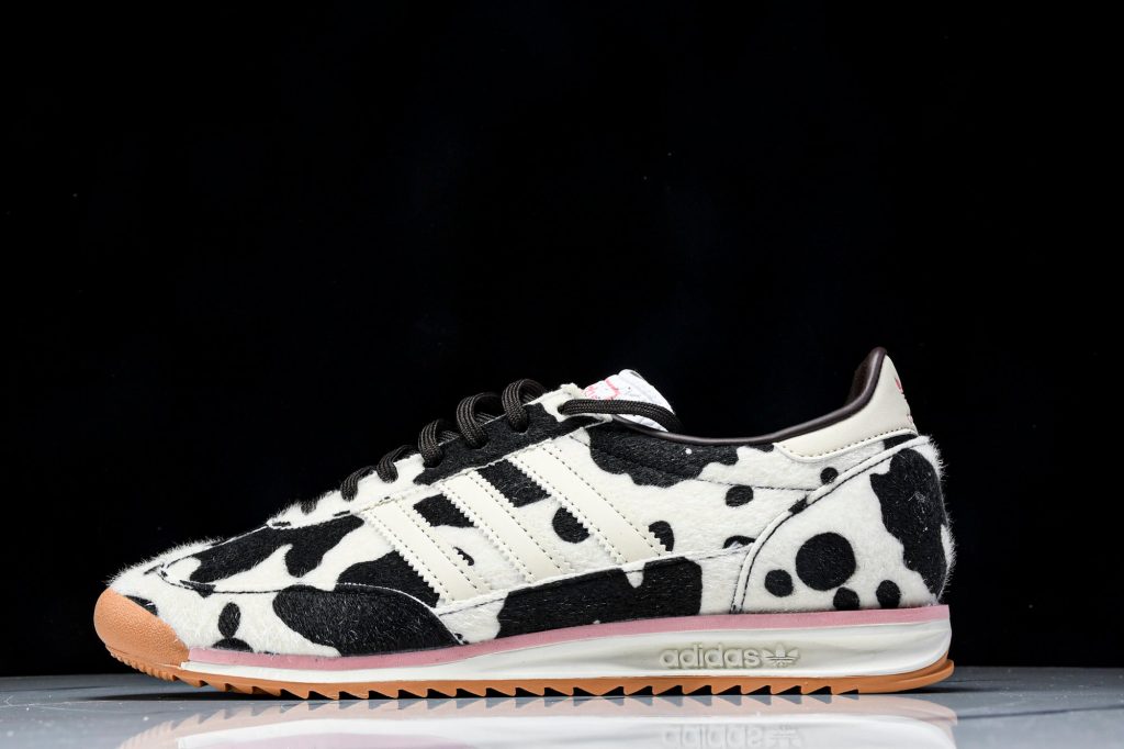 adidas SL 72 Cow Print Negro / Blanco