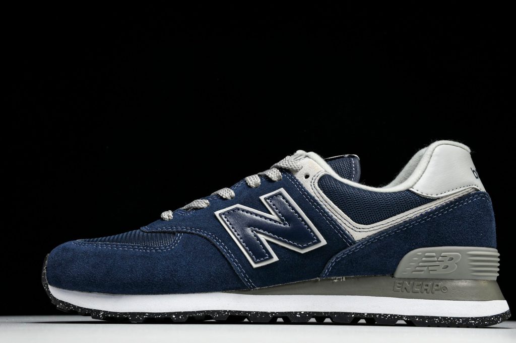 NB 574 Azul Marino / Gris / Blanco