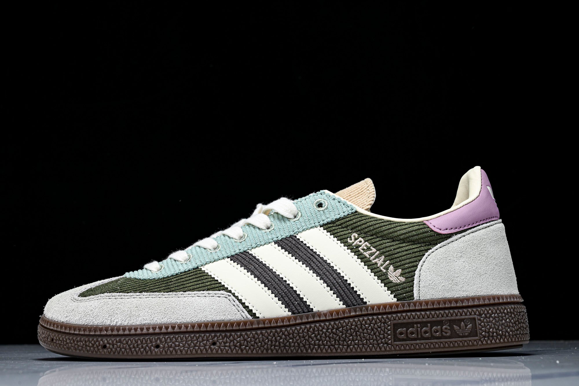 adidas Handball Spezial Gris / Verde / Lila