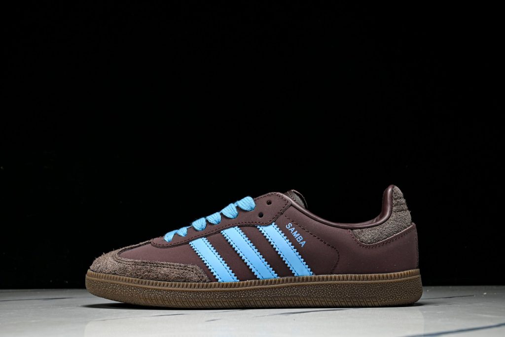 adidas Samba Marrón / Azul Celeste