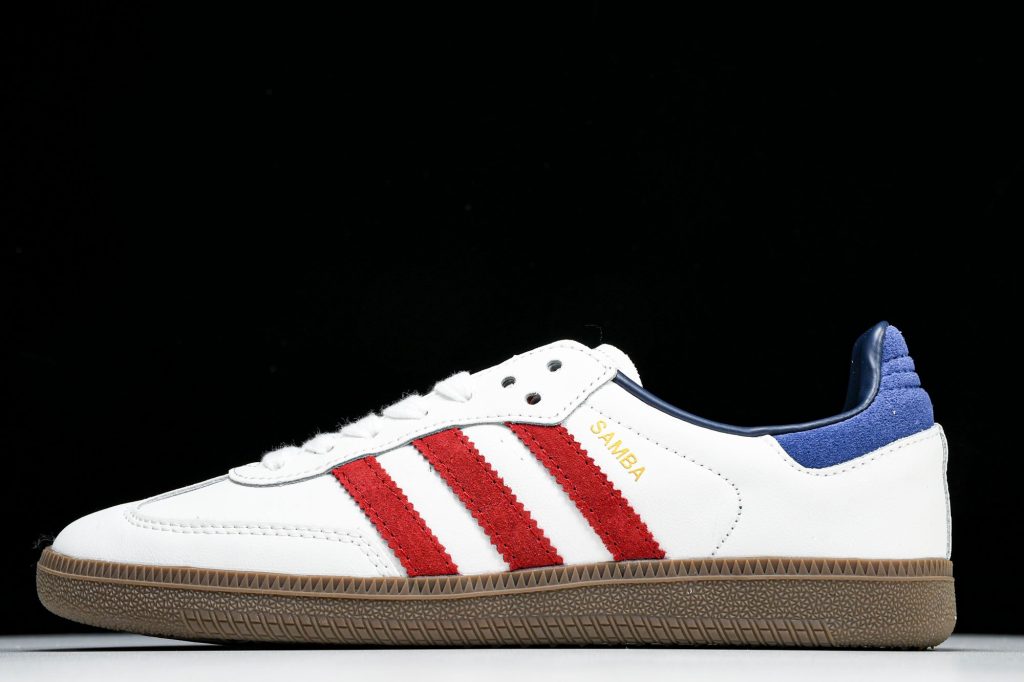 adidas Samba Blanco / Rojo / Azul