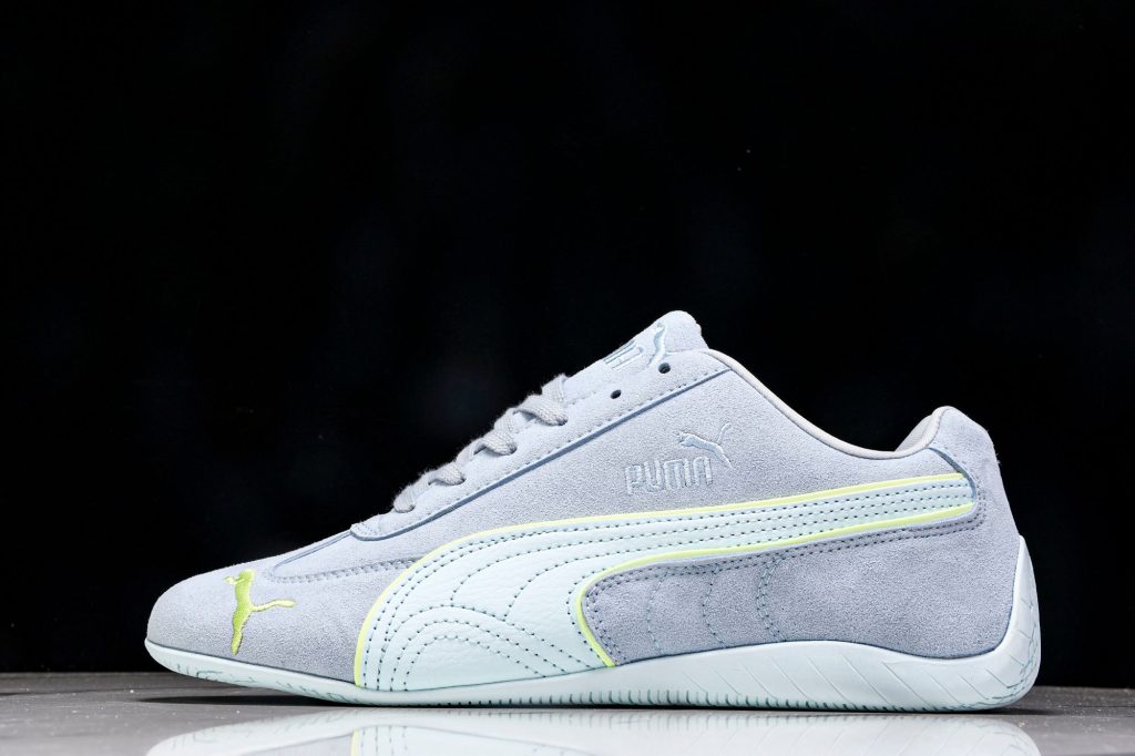 Puma Speedcat OG Azul Claro / Blanco / Amarillo Neón