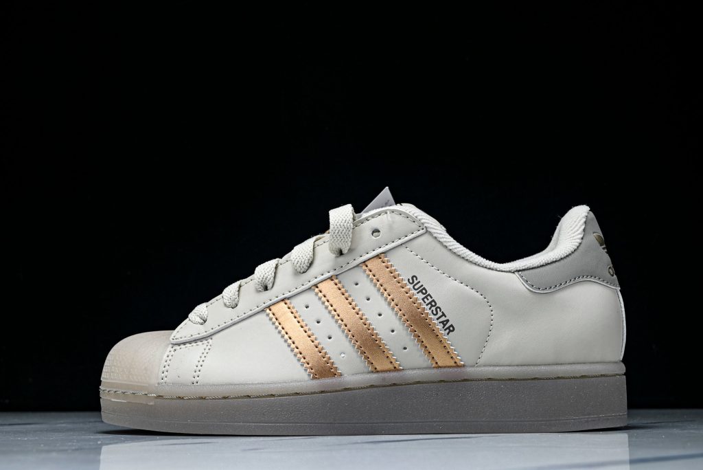 adidas Superstar II W Blanco Roto / Oro Rosa