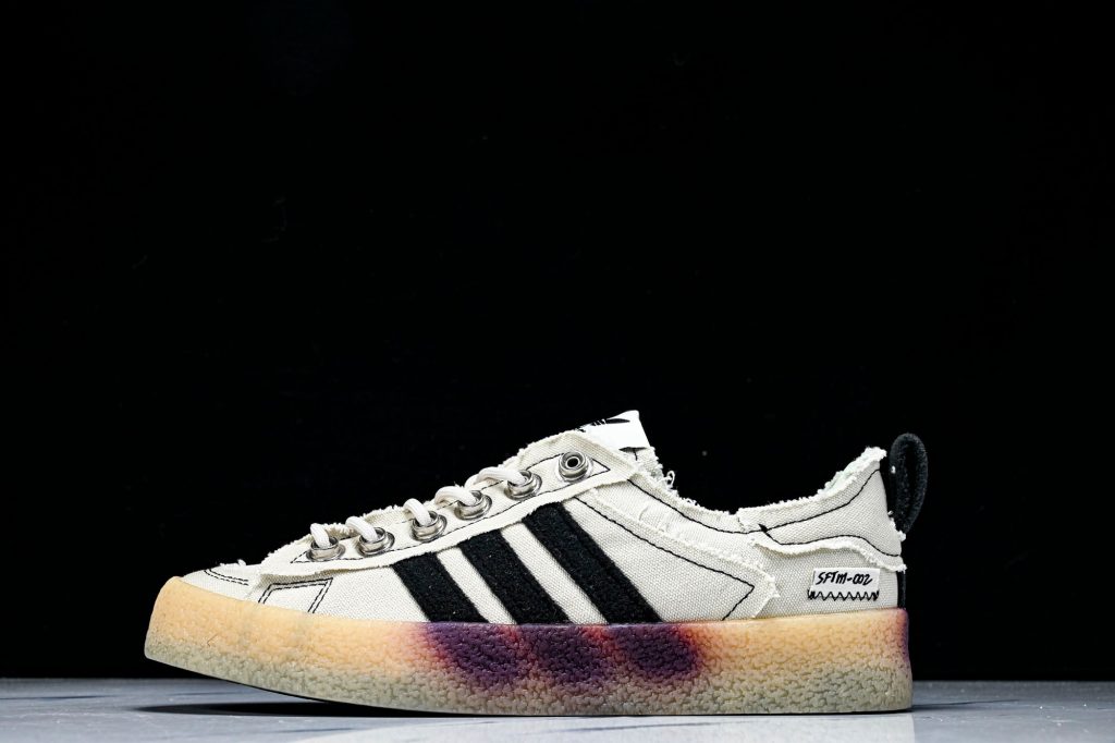 adidas Campus 80s x S.F.T.M. Blanco / Negro / Gradiente Morado