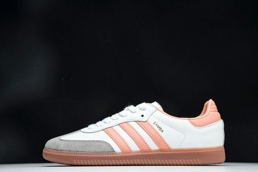 adidas Samba Blanco / Rosa / Gris