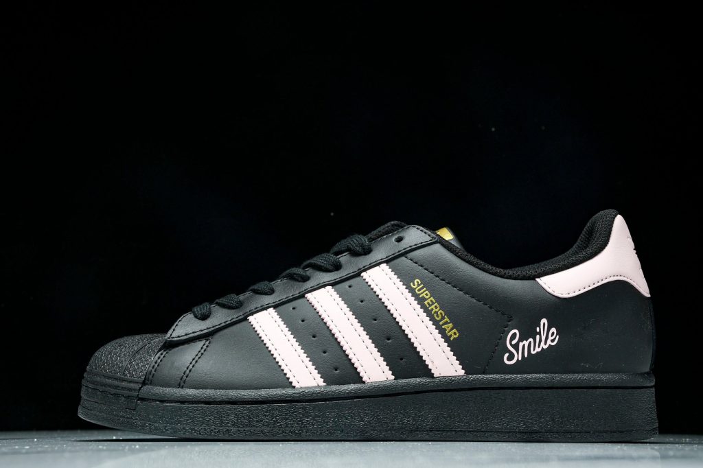 adidas Superstar Smile Negro / Rosa Claro