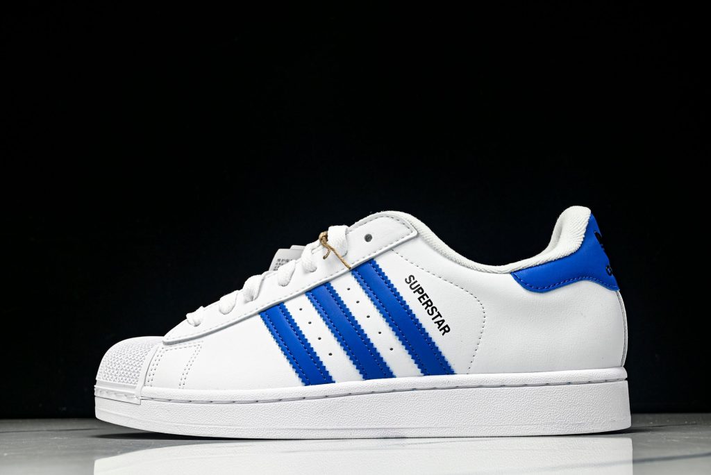 adidas Superstar II Blanco / Azul Royal