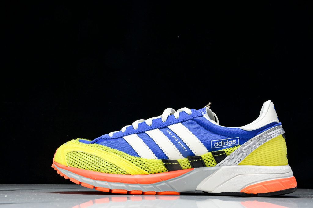 adidas Bad Bunny Adizero SL72 Azul / Amarillo Neón