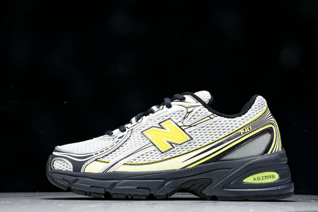 NB 740 Blanco / Negro / Amarillo