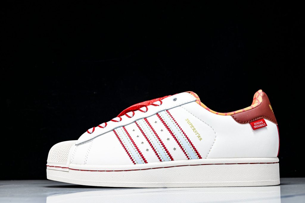 adidas × Pixar Toy Story Superstar II J Blanco / Rojo