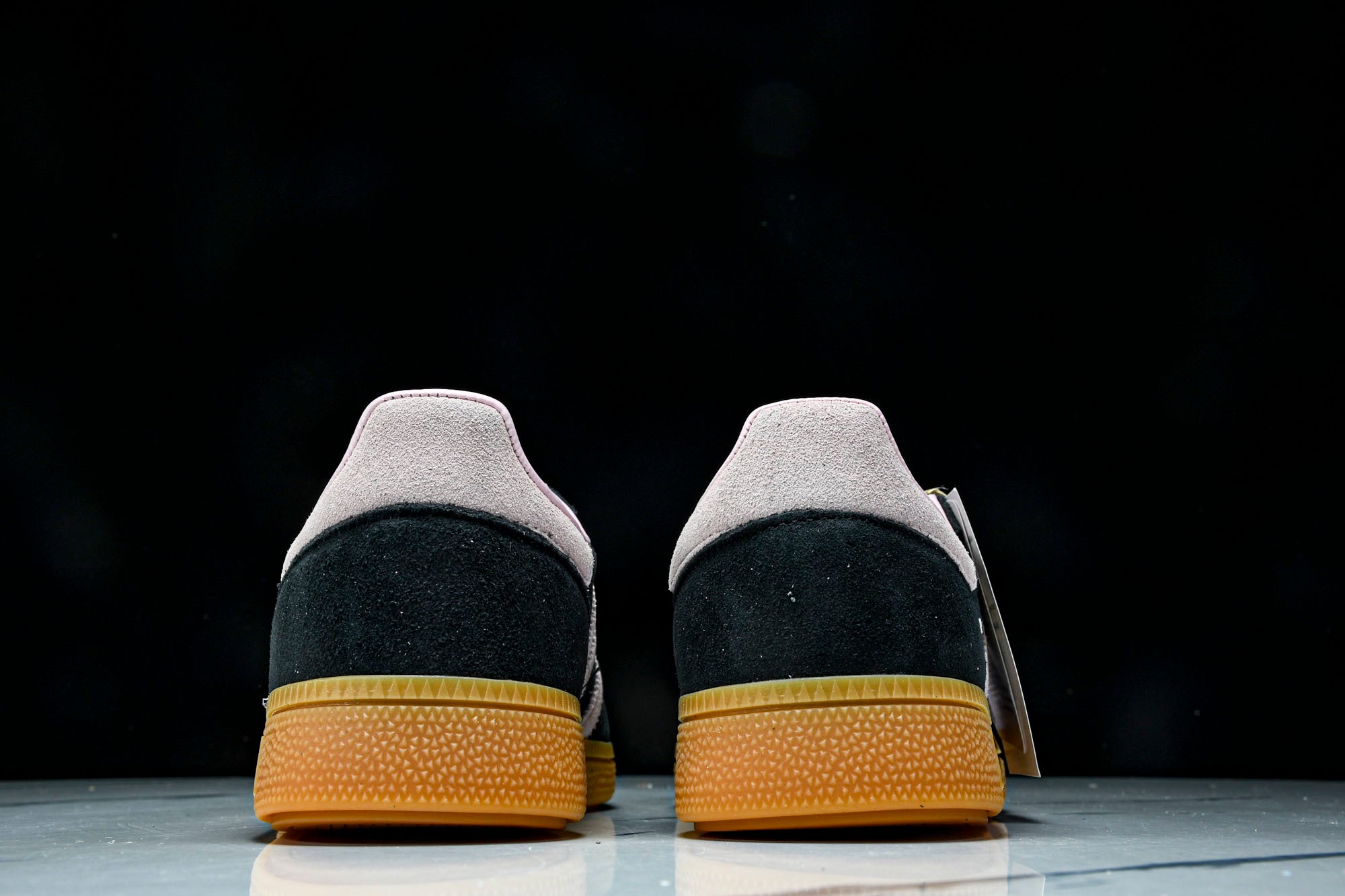 adidas Handball Spezial Negro / Rosa Claro - Imagen 5