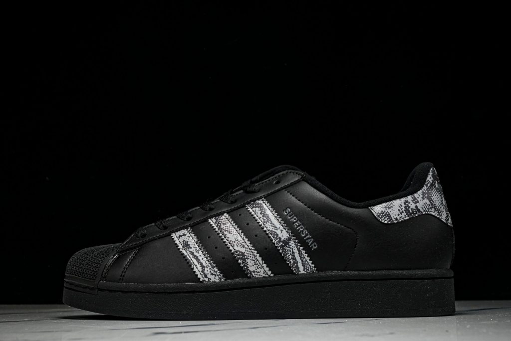 adidas Superstar II Negro / Gris metálico / Negro