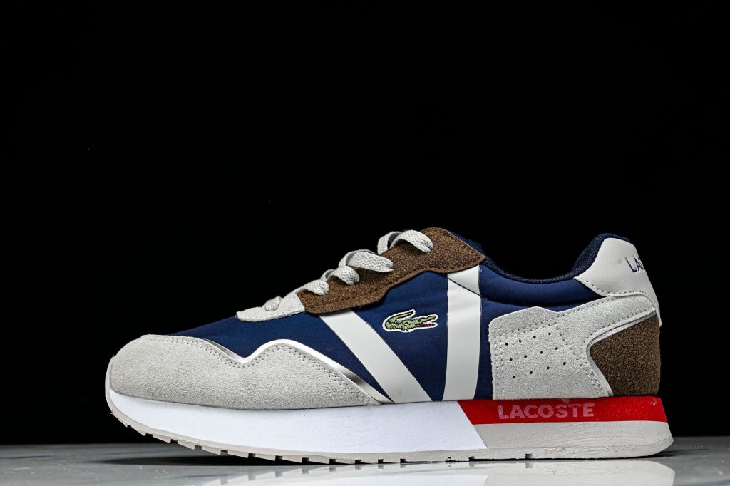 Lacoste Elite Active Azul Marino / Blanco / Marrón / Rojo