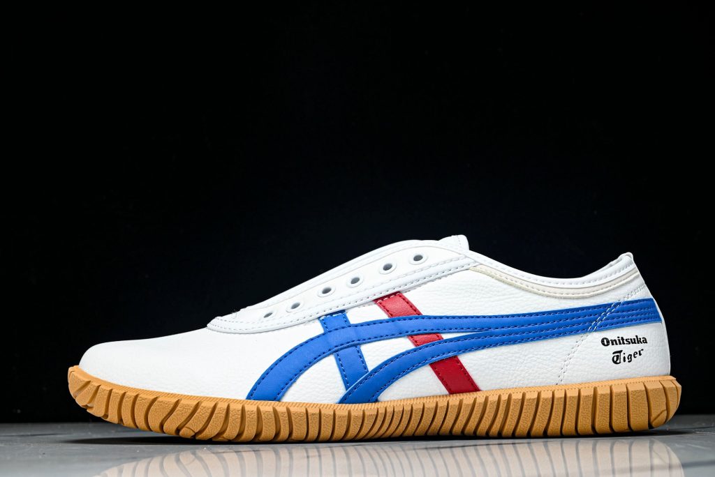 Onitsuka Tiger Tsunahiki Slip-On Blanco / Azul / Rojo