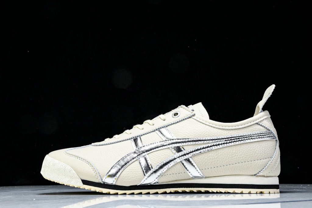 Onitsuka Tiger Mexico 66 Deluxe Blanco / Plata Metalizado
