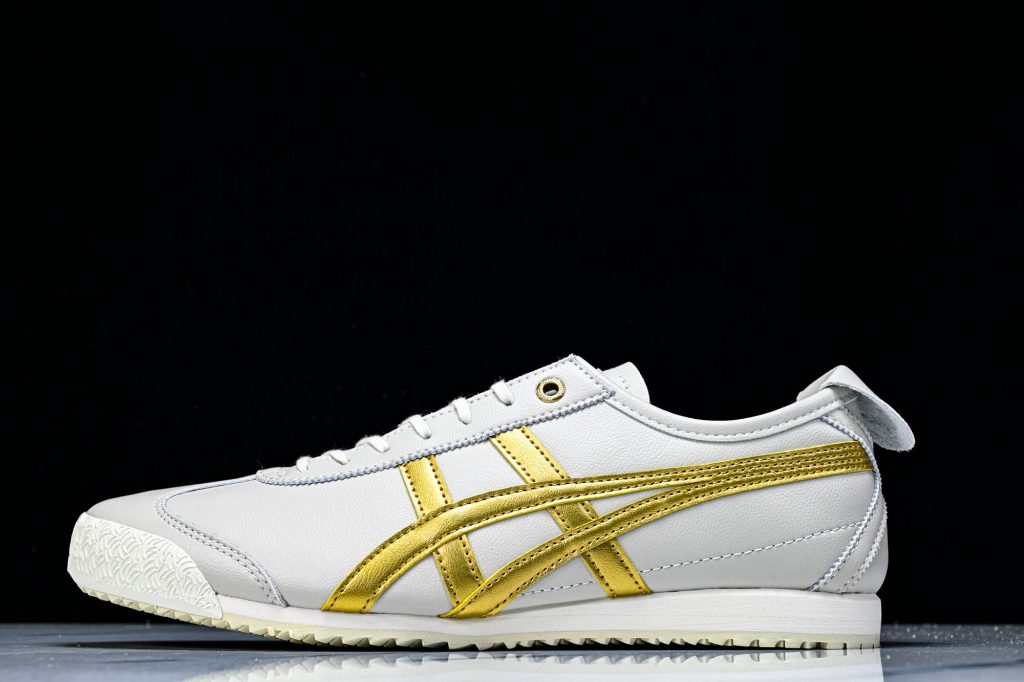 Onitsuka Tiger Mexico 66 SD Blanco Roto / Dorado Metalizado