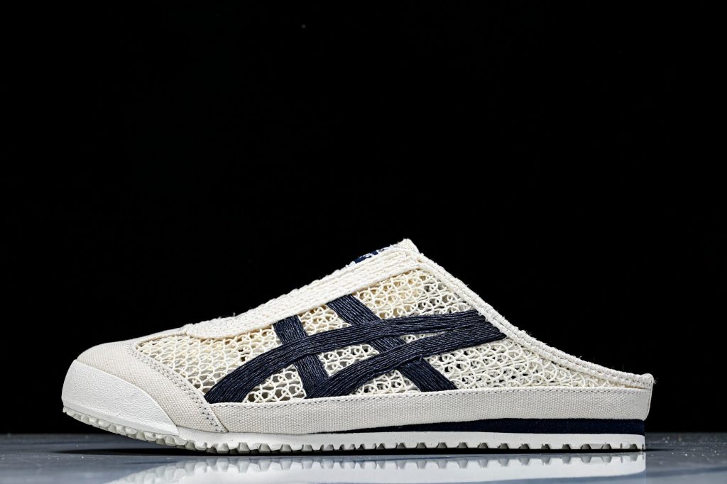 Onitsuka Tiger Mexico 66 Sabot Beige / Azul Oscuro
